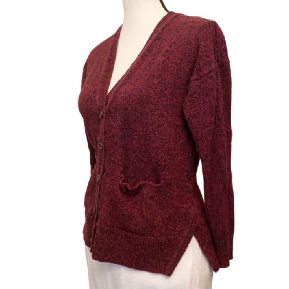 MADEWELL Button Front Pockets Sweater
